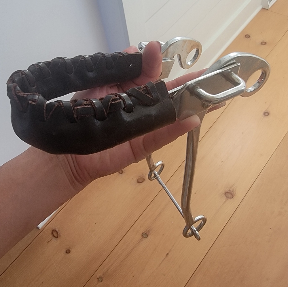Korsteel Leather Hackamore